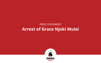 Arrest of Grace Njoki Mulei