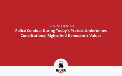 Police Conduct During Today’s Protest Undermines Constitutional Rights And Democratic Values